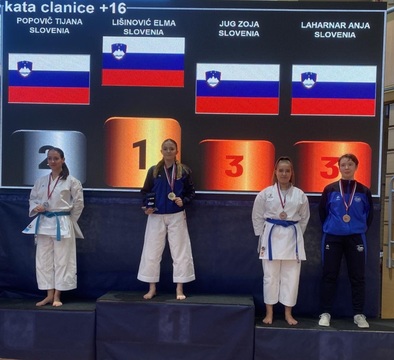 Elma Lišinović 1. mesto